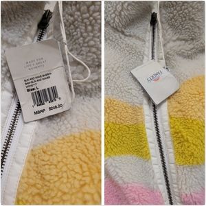 FAHERTY WOMEN'S SUN AND WAVE SHERPA JACKET XL